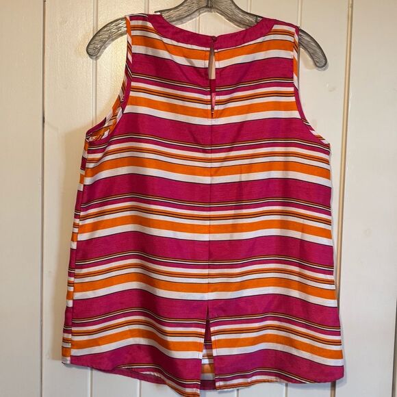 Charming Charlie Colorful Striped Sleeveless Top - Picture 3 of 5